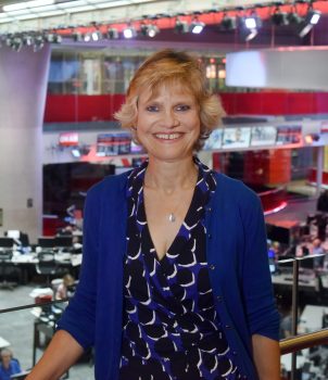 bbc studio newsroom