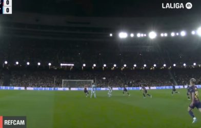 VIDEO | The RefCam debuts in LaLiga: this is the referee's view