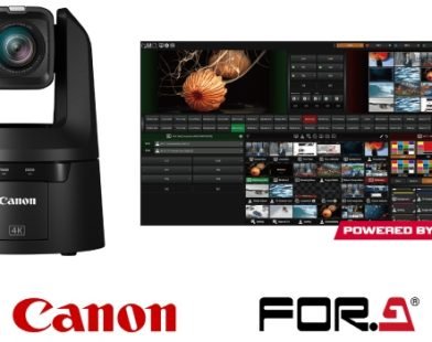 FOR-A and Canon bring PTZ camera control to production workflows