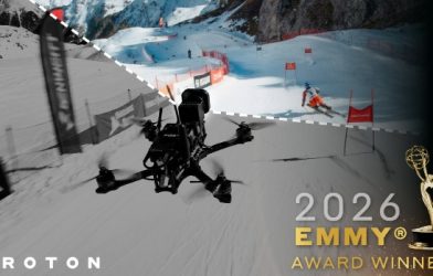 Proton receives Emmy Award for FPV drone camera systems