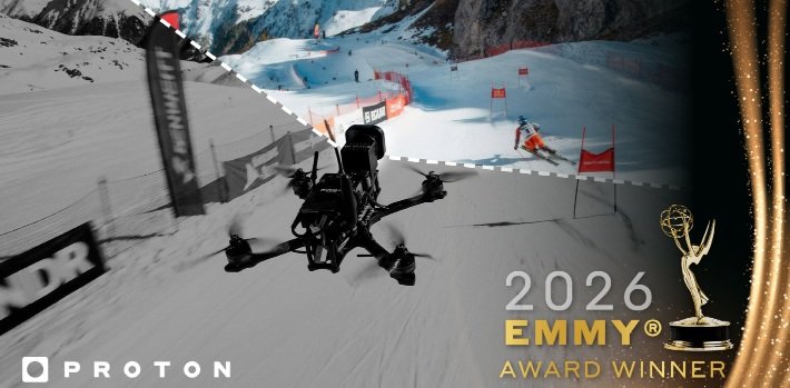 Proton receives Emmy Award for FPV drone camera systems