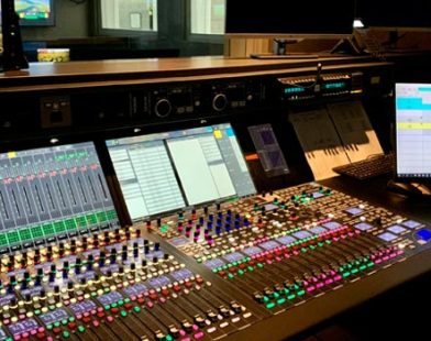 Lawo mc256 board at Mediapro Argentina