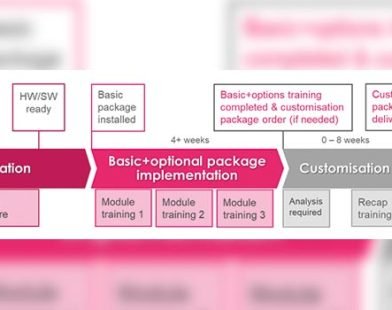 Project Roadmap Example created by Provys