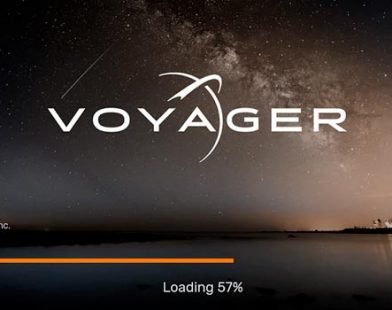 Ross Video Voyager loading screen