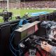 Travelling cam at a Mediapro's soccer production